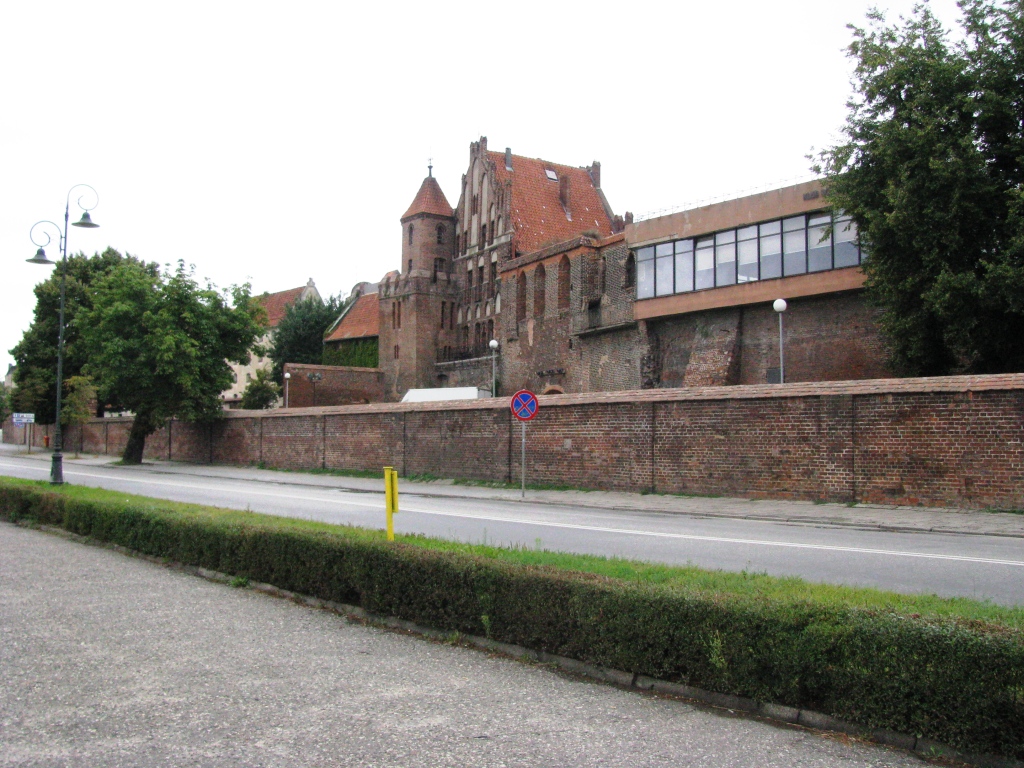 Zamek krzyżacki znad Wisł