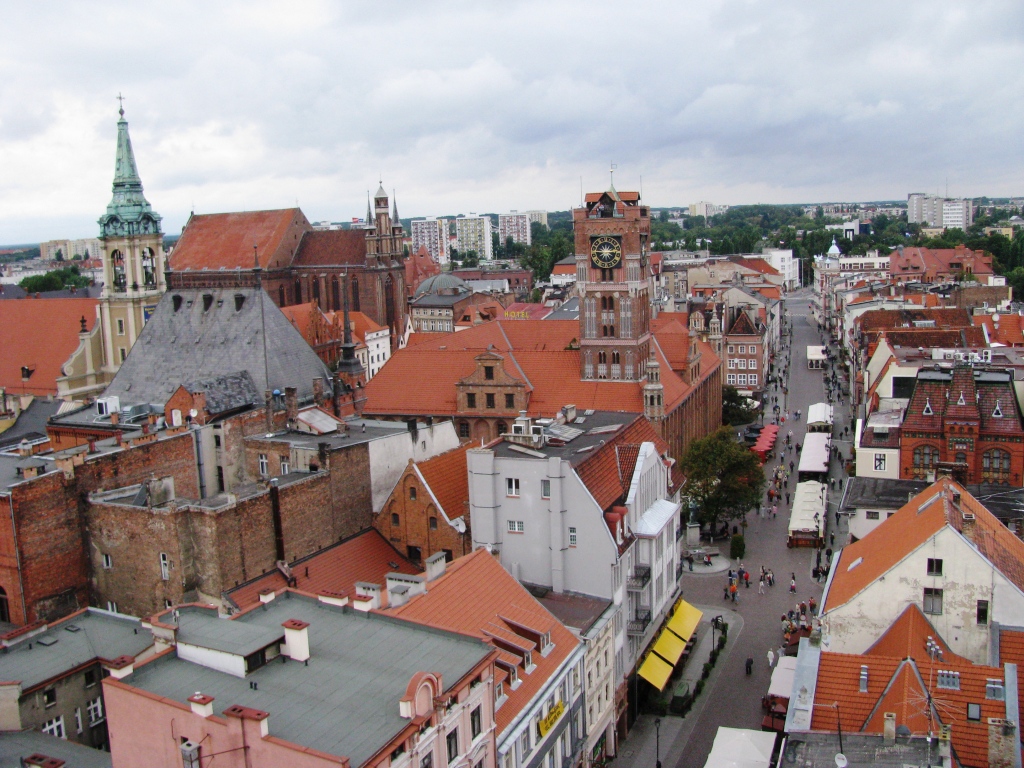 widok z wieży św.Jakuba