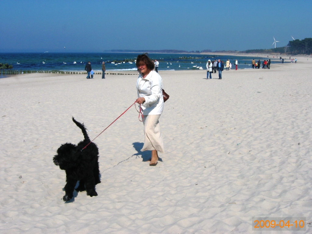 Bieg po plaży :-)